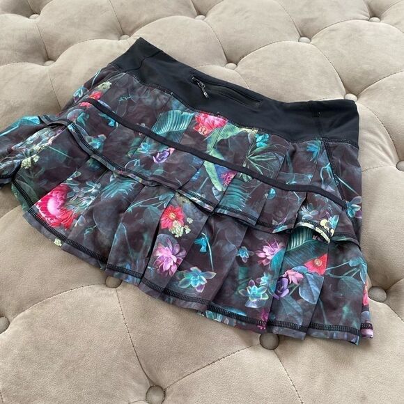Lululemon Run PACE SETTER SKIRT Curious Jungle 6 - Picture 6 of 10